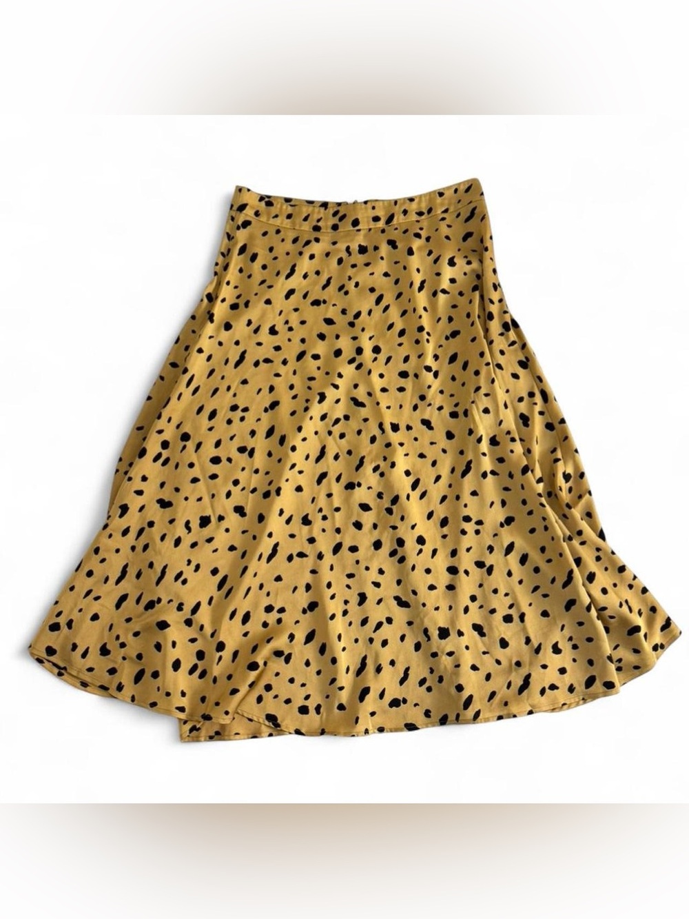 Boohoo Cheetah Print Midi Skirt